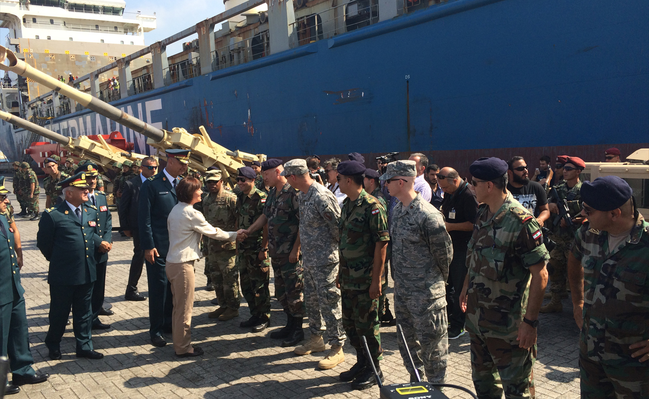 America Delivers 50 Million In Humvees Weapons And Ammunition To The Lebanese Army U S Central Command News Article View The arrests came in field operations that took place over the past two weeks in the border town of arsal in the north, an army statement said. lebanese army