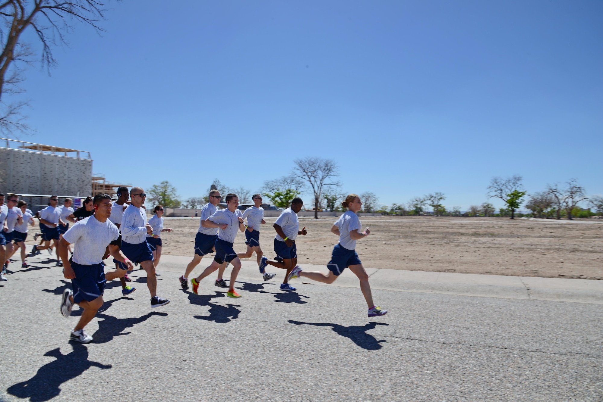 Running is a very popular aerobic activity, and for Airmen, it’s a critical component of the physical training test. Because of this, it’s important to separate science from non-science regarding run training. (Photo by Jamie Burnett)
