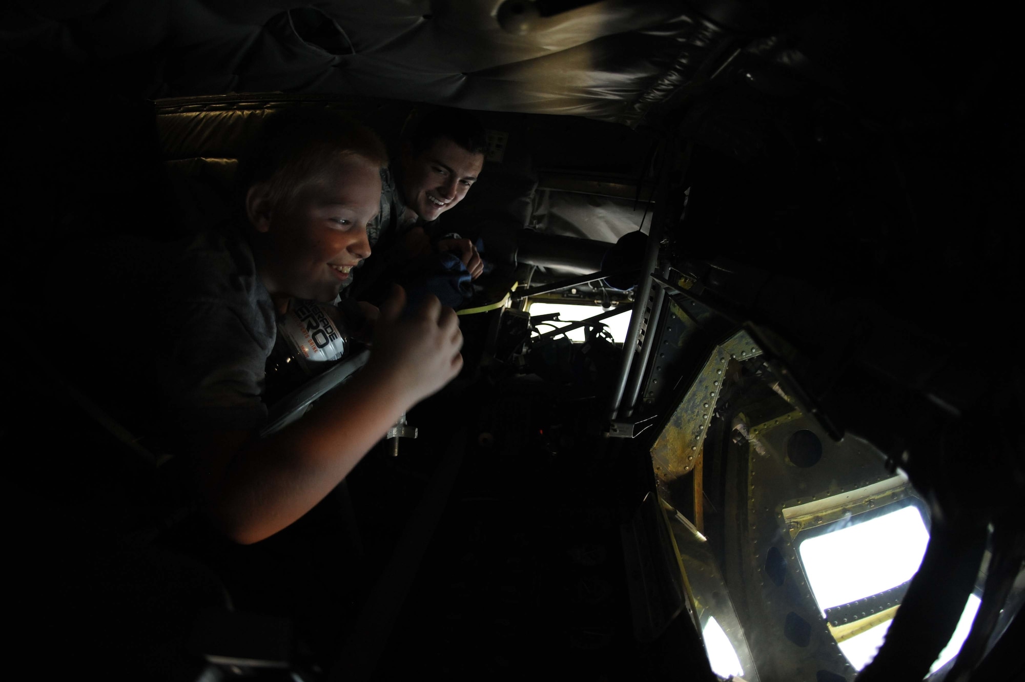 McConnell Airmen interact with children from the local community during the annual “Big for a Day” event, Aug. 9, 2016, at McConnell Air Force Base, Kan. The event, in conjunction with the organization Big Brothers Big Sisters, allowed children to learn about different jobs in the Air Force with demonstrations from base organizations like the fire department and military working dogs. “We’re hoping the kids learn and have fun today,” said Amanda Foy, Big Brothers Big Sisters volunteer enrollment specialist. “And we are also hoping to recruit some more volunteers for the program and match the kids we have here on our waiting list with a positive role model.” (U.S. Air Force photos/Airman 1st Class Jenna K. Caldwell)