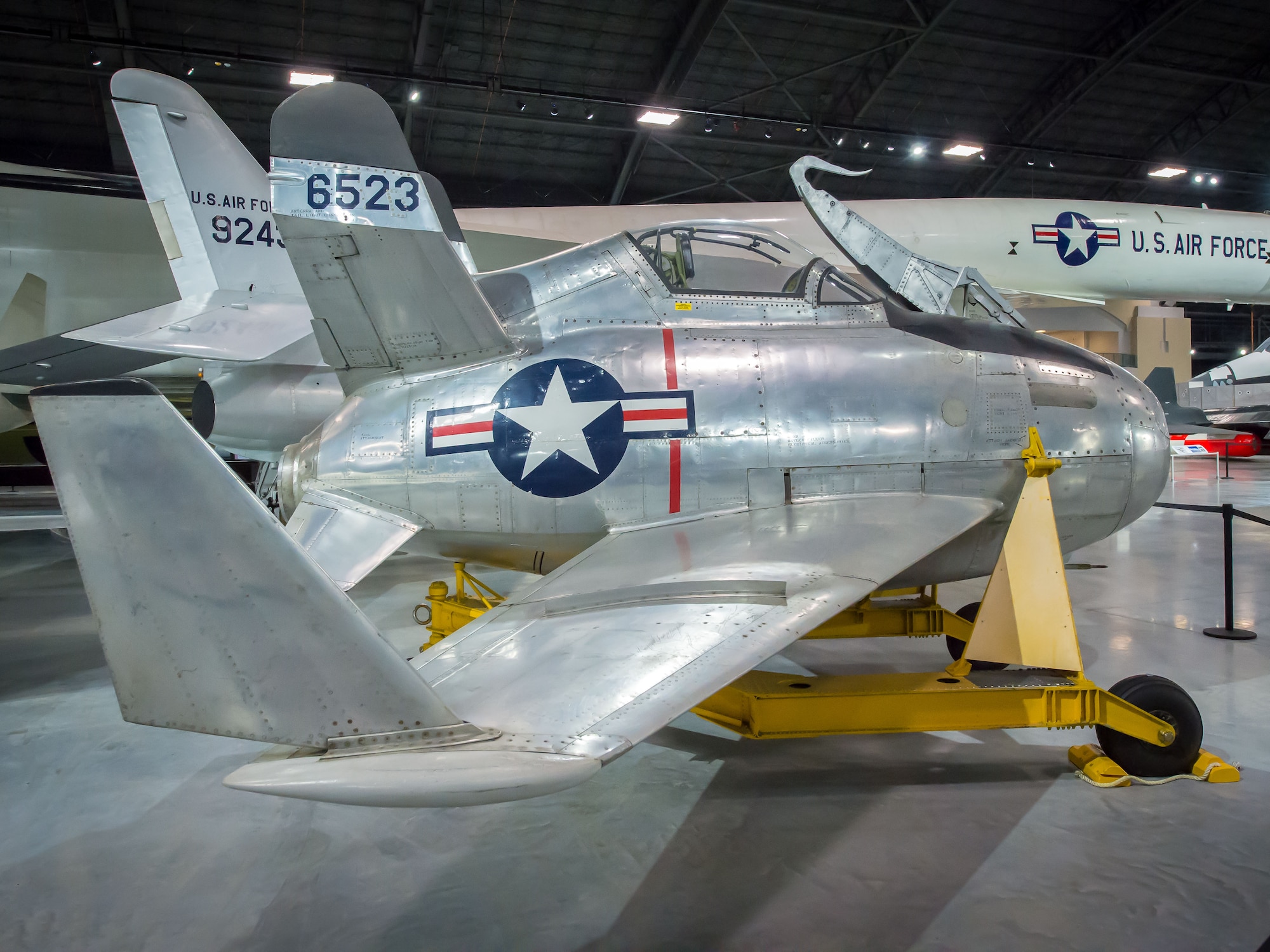 Dayton, Ohio -- McDonnell XF-85 Goblin in the R&D Gallery at the National Museum of the U.S. Air Force (U.S. Air Force photo by Jim Copes)