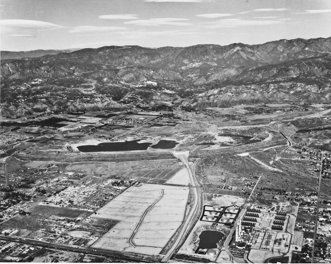 Hansen Dam Aerial 1959