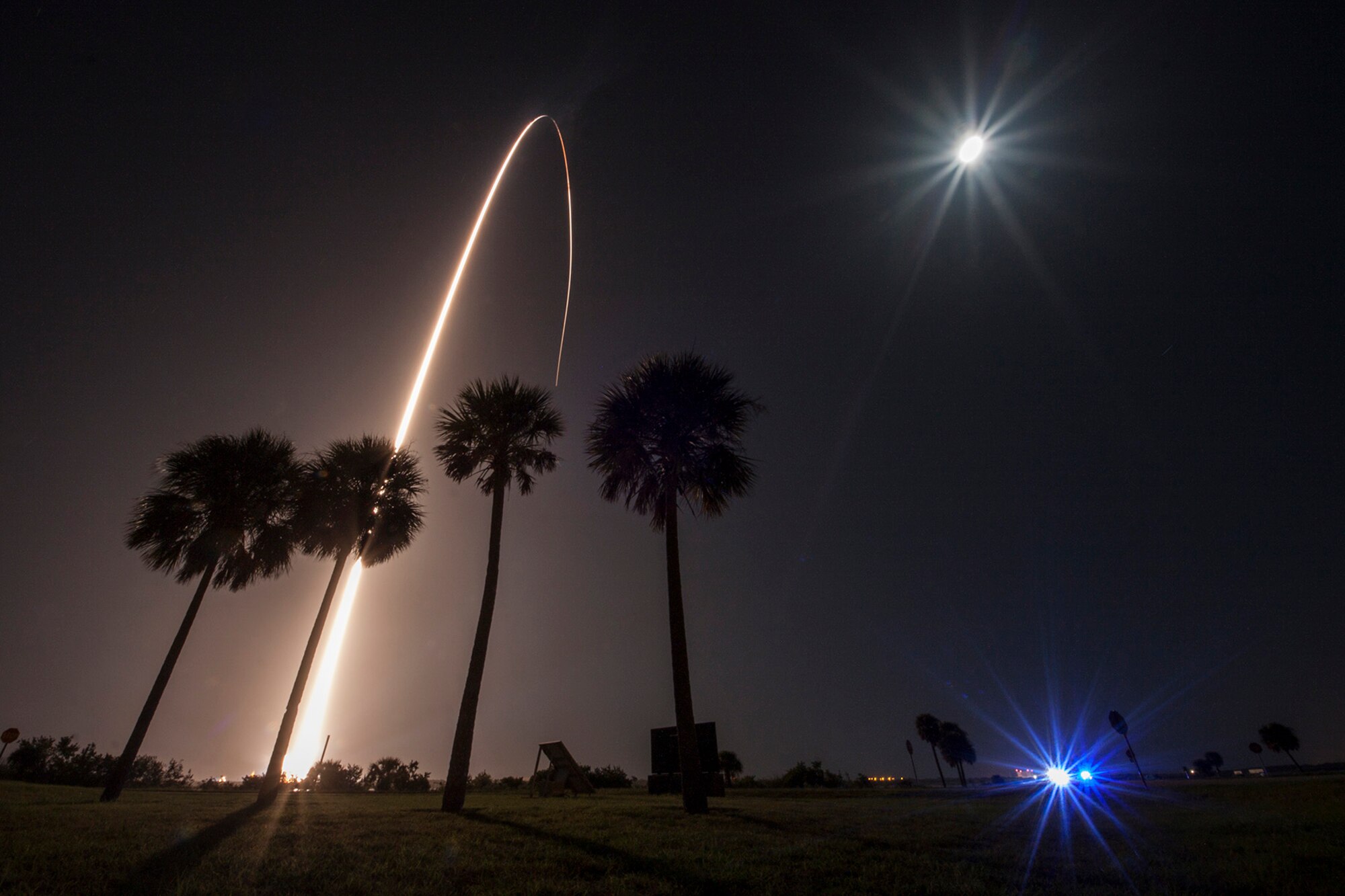 A United Launch Alliance (ULA) Delta IV rocket carrying AFSPC-6 mission lifts off from Space Launch Complex-37, Cape Canaveral Air Force Station, Fla., at 12:52 a.m. EDT. The 45th Space Wing supported the successful launch of the third and fourth Orbital ATK-built Geosynchronous Space Situational Awareness Program satellites for the Air Force with weather forecasts, launch and range operations, security, safety and public affairs. The wing also provided its vast network of radar, telemetry and communications instrumentation to facilitate a safe launch on the Eastern Range, (Courtesy photo/United Launch Alliance)