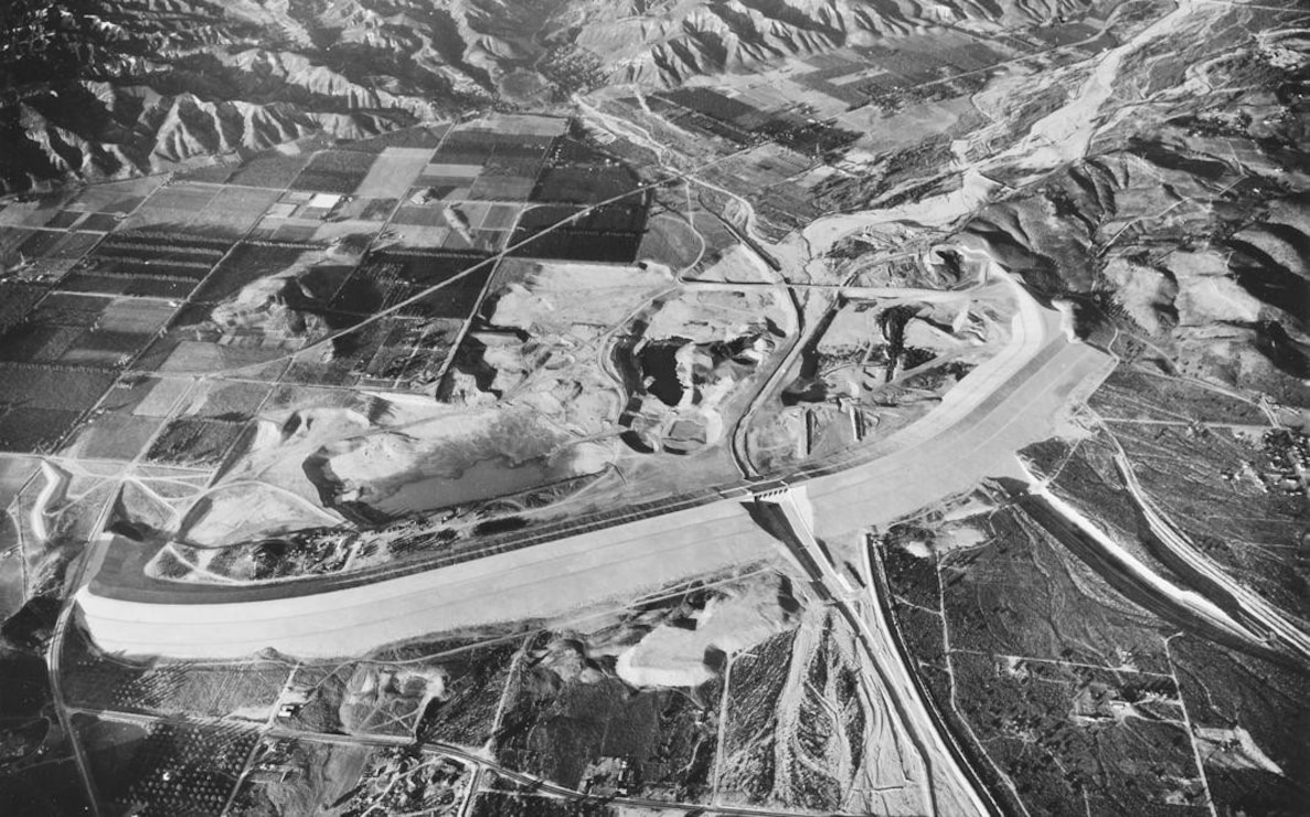 Hanson Dam Aerial 1940