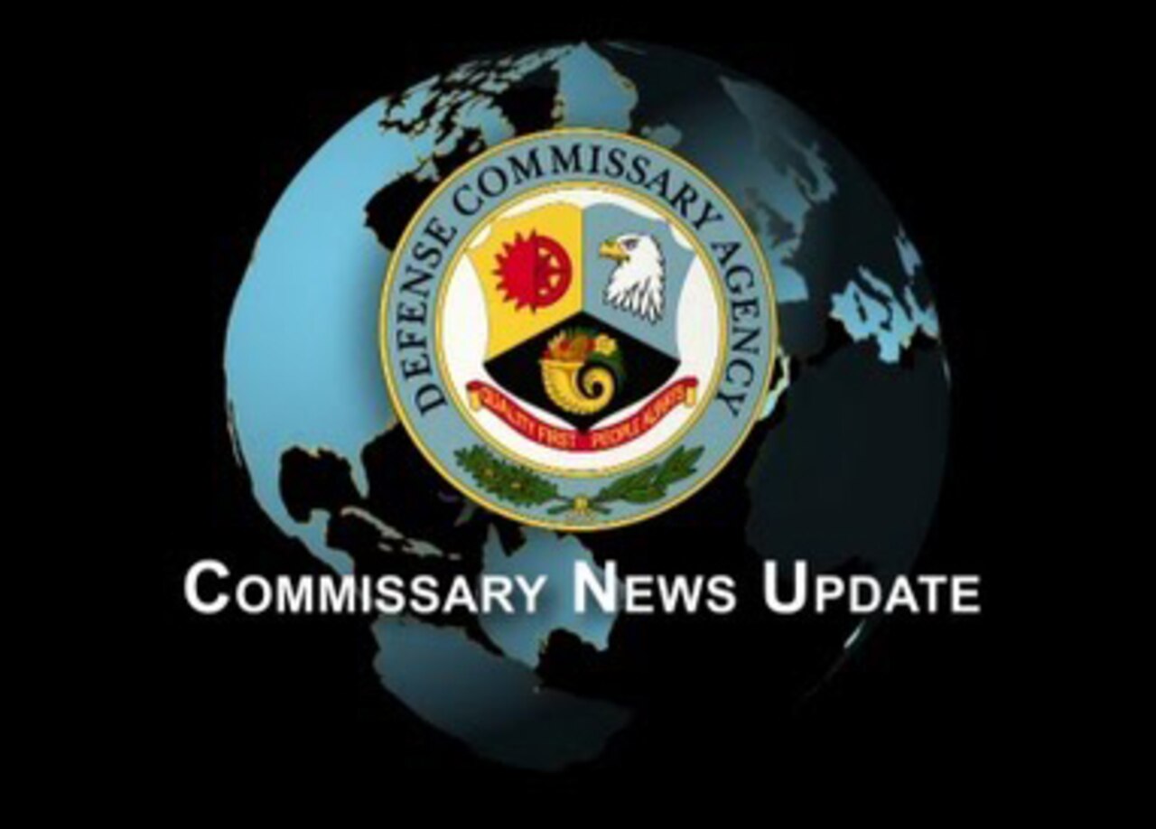 Defense Commissary Agency news update logo