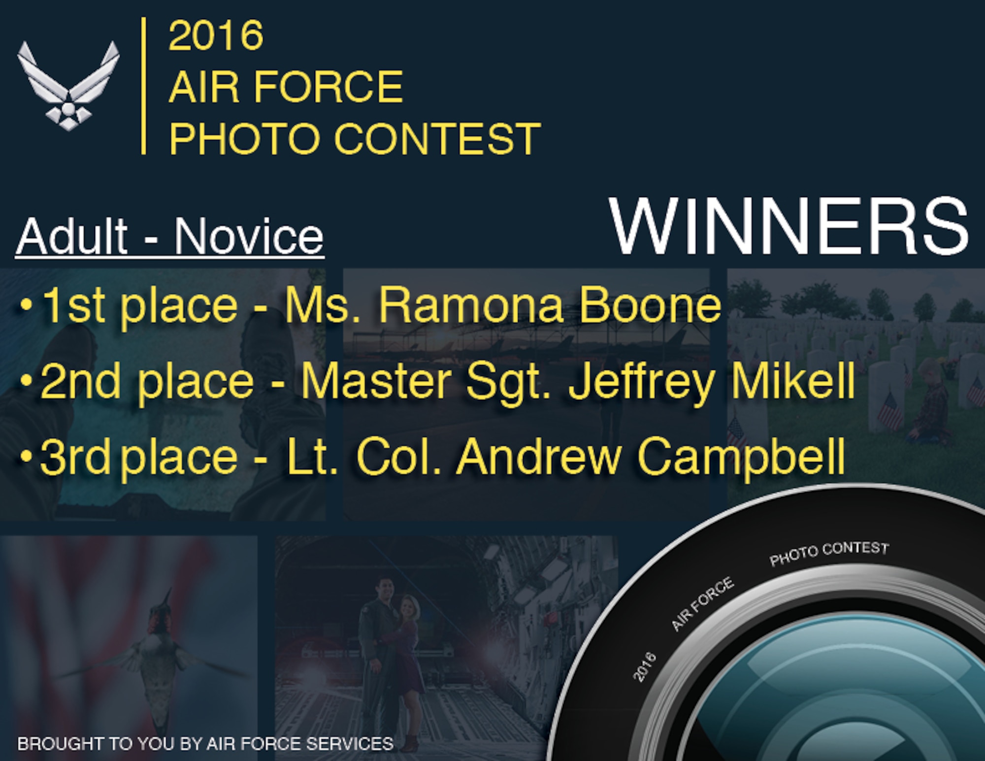 2016 Air Force Photo Contest Winners adult novice