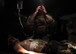 Capt. Aaron Thomas, a flight surgeon with the 1st Special Operations Medical Group, wipes sweat off his forehead during Task Force Exercise Olympus Archer at Wright Patterson Air Force Base, Ohio, Aug. 18, 2016. Olympus Archer focuses on maximizing training opportunities for more than 230 Air Commandos, with the 1st Special Operations Wing, emphasizing on medical operations in conjunction with flying operations. (U.S. Air Force photo by Staff Sgt. Christopher Callaway)