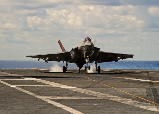 US Navy's first woman to directly go for F-35C conversion