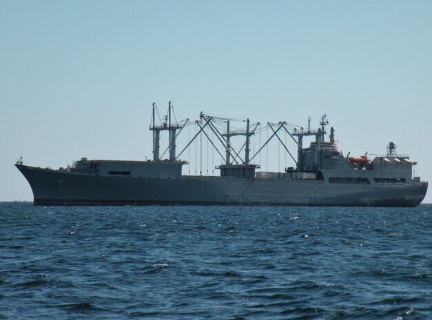 The aviation logistics support ship SS Wright (T-AVB-3) is playing an important support role during Bold Alligator 16, Aug 15-26. In addition to serving in its traditional role providing intermediate aircraft maintenance, the Wright is involved in limited objective experimentation to expose participants to new technologies, applications and concepts that will inform future warfighting capabilities. The experiment will test the ship’s suitability as a potential command and control platform, providing integrated air and ground logistics support, and as a possible hub for unmanned air and maritime vehicles providing support to the landing force.