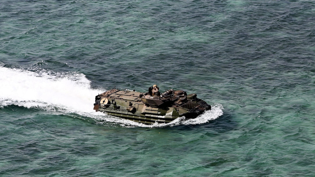 Marines with Battalion Landing Team 1st Battalion, 6th Marine Regiment, 22nd Marine Expeditionary Unit conduct amphibious raids and range operations to retain combat proficiency in Camp Lemonnier, Djibouti, Aug. 15, 2016. 22nd MEU, deployed with the Wasp Amphibious Ready Group, is maintaining regional security in the U.S. 5th Fleet area of operations.