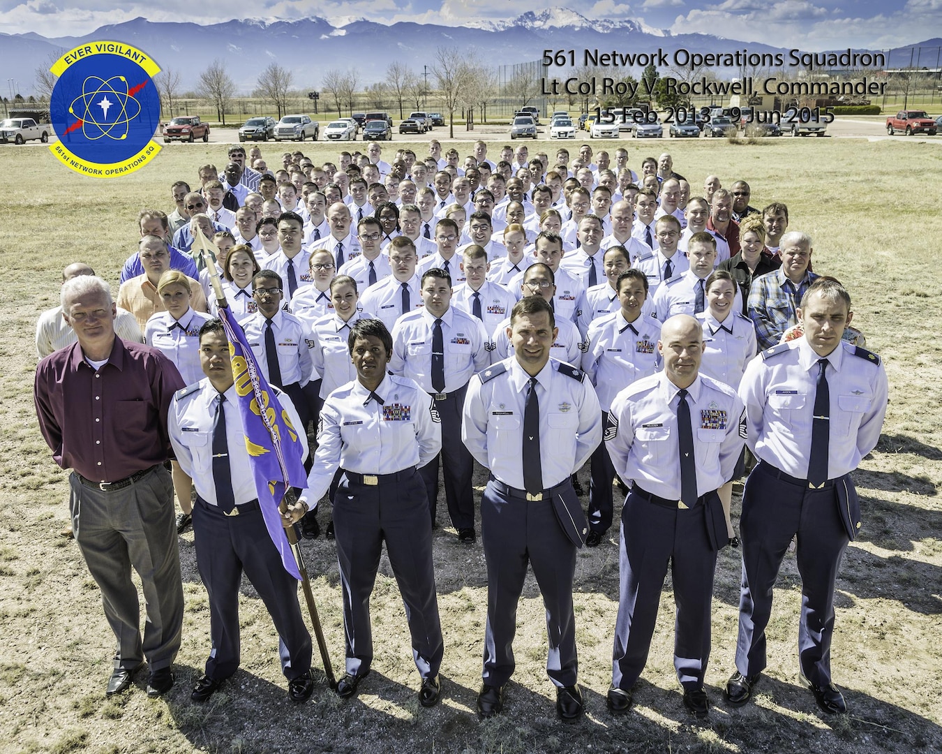 The 561st Network Operations Squadron, 5th Combat Communications Group, is located at Peterson AFB, Colo. (Courtesy photo, date unknown).
