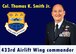 Col. Thomas K. Smith, Jr. is the commander of the Air Force Reserve Command's 433rd Airlift Wing, Joint Base San Antonio- Lackland, Texas. He directs the operations and activities of approximately 2,500 personnel assigned to the wing headquarters and 21 subordinate units. The Alamo Wing is the home of the Formal Training Unit for all C-5M Super Galaxy aircrew training.