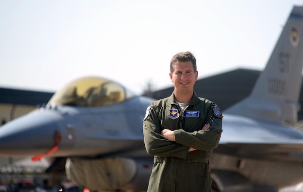 Capt. Matt Stein, 80th Flying Training Wing Introduction to Fighter Fundamentals student pilot, graduated from the Euro-NATO Joint Jet Pilot Training program at Sheppard Air Force Base, Texas, Aug. 12, 2016. Stein is a former Special Operations Forces Medical Flight Element flight surgeon and served with the 1st Special Operations Wing, Hurlburt Field, Florida. After his nine-week Introduction to Fighter Fundamentals course at ENJJPT, Stein will report to Holloman Air Force Base, New Mexico, for his F-16 follow-on course—also known as ‘B’ Course. (U.S. Air Force photo/Senior Airman Robert McIlrath)
