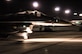 An F-16CM Fighting Falcon from the 55th Fighter Squadron, Shaw Air Force Base, S.C., taxis in preparation for a night sortie at Nellis AFB, Nev., Aug. 17, 2016. Red Flag 16-4 conducted night missions for pilots to experience training in a low-visibility environment. (U. S. Air Force photo by Tech. Sgt. Frank Miller)
