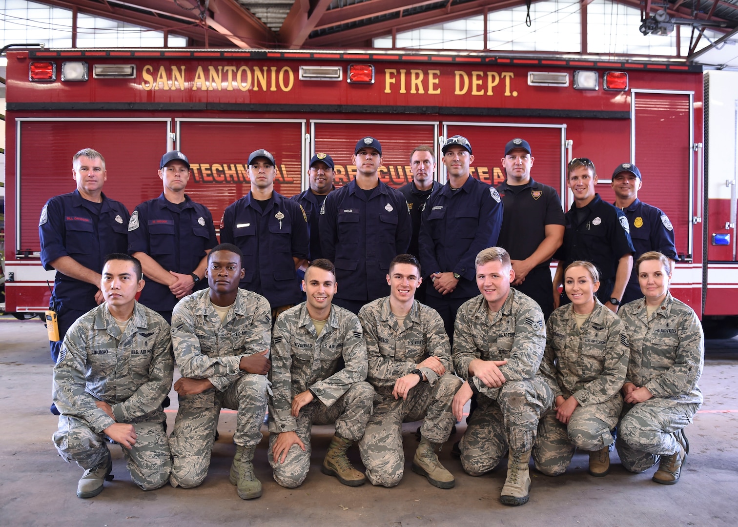 AF medics, San Antonio firefighters corral training for EMT Rodeo