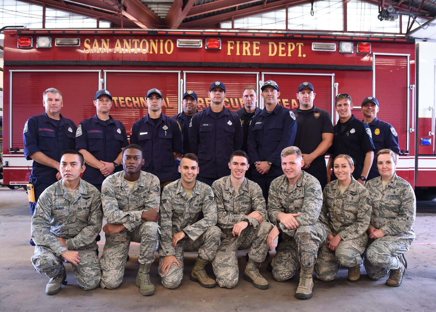 AF Medics San Antonio Firefighters Corral Training For EMT Rodeo 