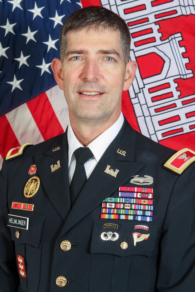 Colonel D. Peter Helmlinger, South Pacific Division Commander