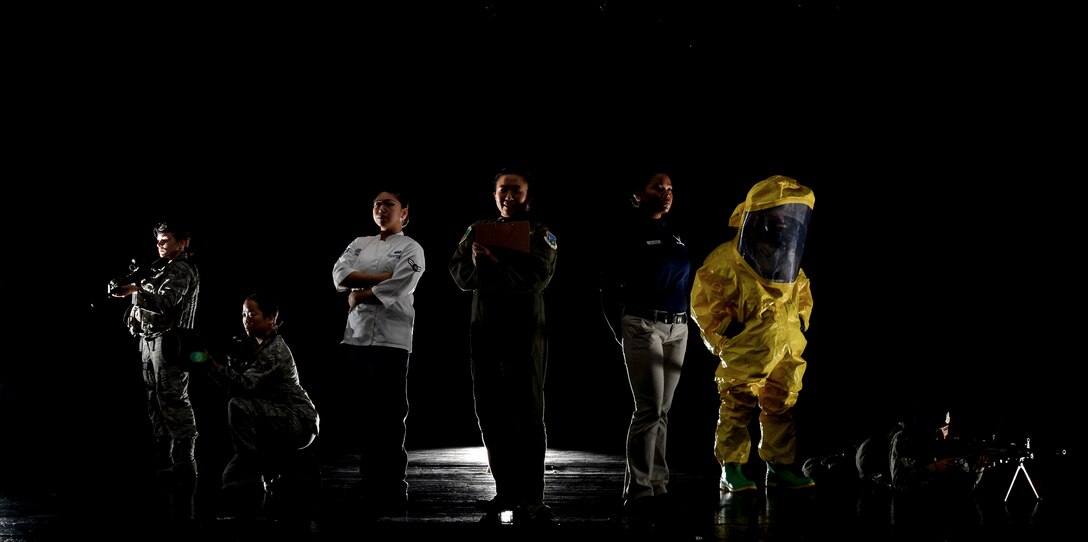 Women’s Equality Day commemorates Aug. 26, 1920, the day women were granted the right to vote in the U.S. Today, the U.S. Air Force has approximately 59,292 female Airmen serving their country in a wide variety of career fields from security forces and civil engineering to logistics and medical. (U.S. Air Force photo by Staff Sgt. Micaiah Anthony) 