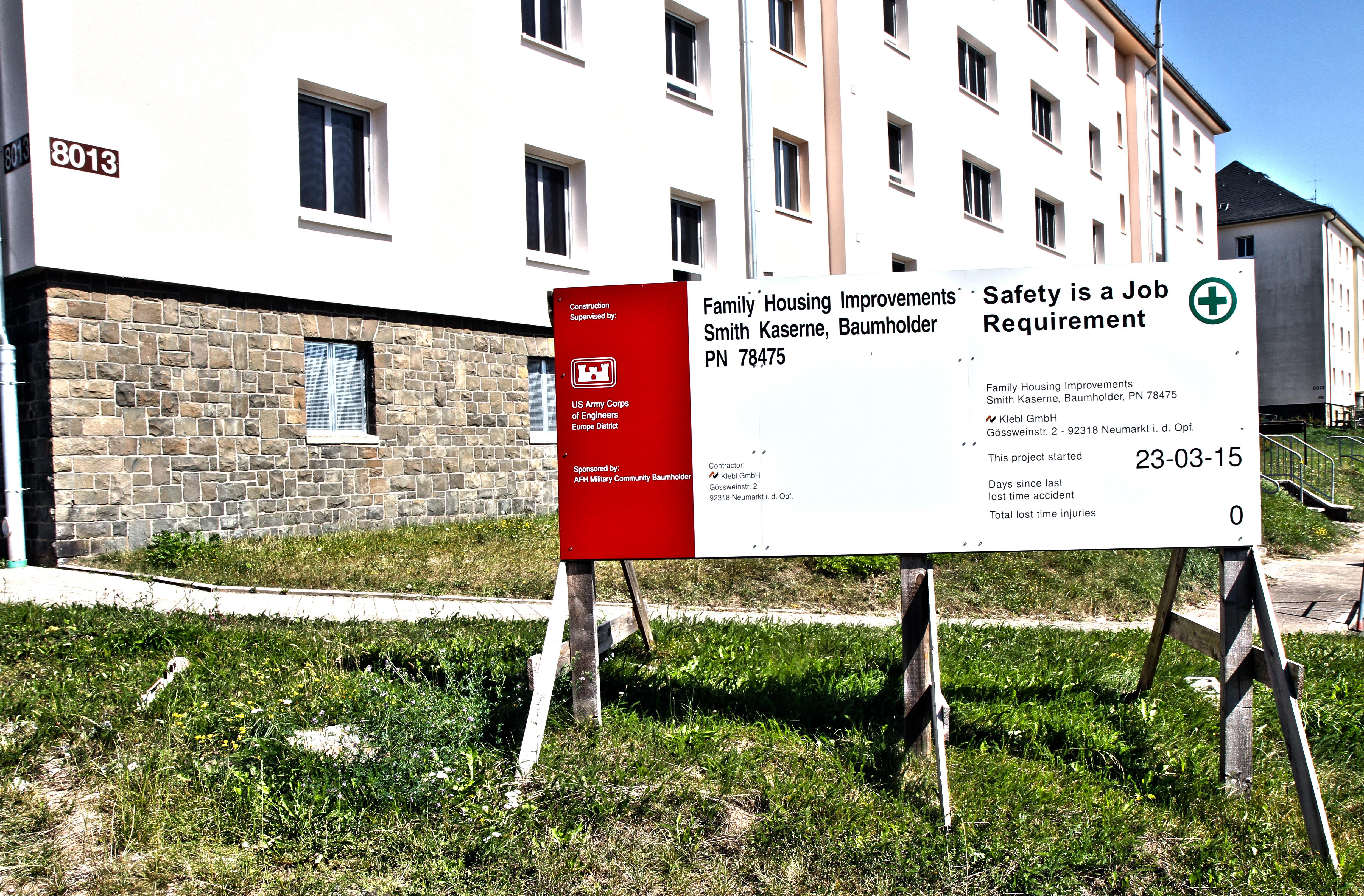 Baumholder Family Housing FY11