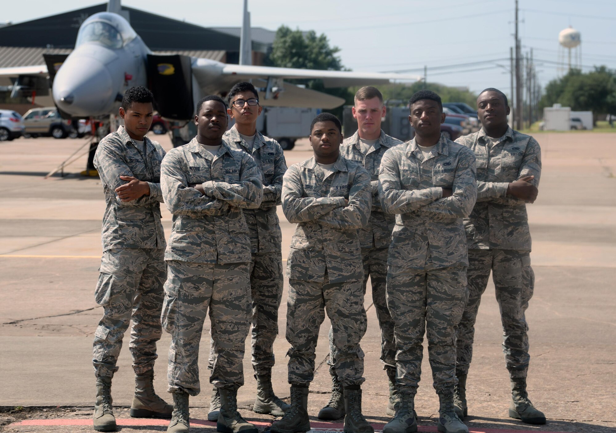 Seven Airmen from Sheppard Air Force Base, Texas, aided a search and rescue effort in the Wichita Mountains Aug. 7, 2016. The Airmen helped locate and provided care to a missing person who was physically unable to leave the mountainside on his own. (U.S. Air Force photo Robert L. McIlrath) 