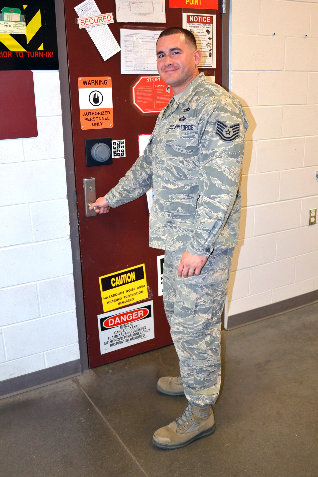 Reservists from the 477th Fighter Group work alongside their active duty and civilian counterparts handling stealth technology in Joint Base Elmendorf-Richardson's low observable flight. 