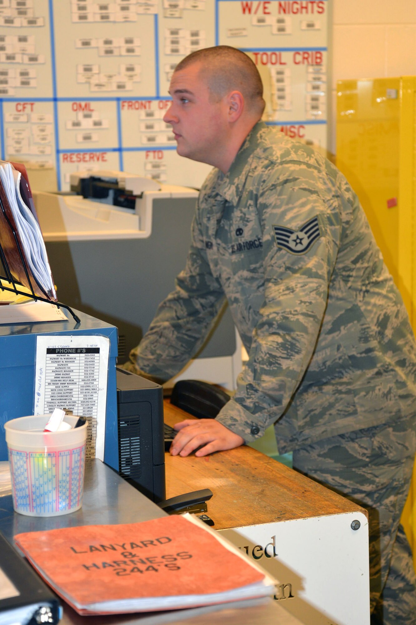 Reservists from the 477th Fighter Group work alongside their active duty and civilian counterparts handling stealth technology in Joint Base Elmendorf-Richardson's low observable flight. 