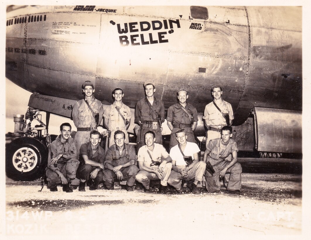 Rowland Ball, top row, second from the left, with his crew members
(Courtesy photo)
