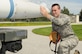 Senior Airman Bryan Johnson, 148th Fighter Wing, Duluth, Minn. inspects the guidance section of a missile, Aug. 8, 2016.  Johnson is a Munitions Specialist with the Wing and is taking classes with a goal of becoming a physical therapist.  (U.S. Air National Guard photo by Master Sgt. Ralph Kapustka)