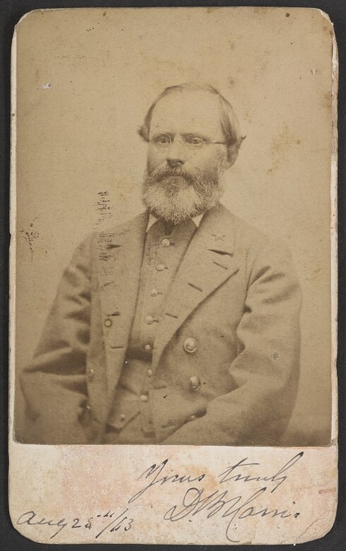 Captain David Harris of the Confederate engineers oversaw placement and construction of the river batteries at Vicksburg.