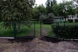 SIAULIAI, Lithuania – Army Reserve Soldiers from the 7th Mission Support Command helped coordinate the construction of a new fence and gate and sign for the local ‘infant’ or ‘baby’ orphanage with USAR Soldiers from the 412th Theater Engineer Command and Lithuanian Soldiers and Airmen and local national contractors, Aug. 8-25, 2016. 
 (Photo by Sgt. 1st Class Matthew Chlosta, 7th MSC Public Affairs Office)