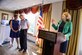 Air Force Undersecretary Lisa S. Disbrow gives remarks as Gen. Stephen W. Wilson is welcomed as the service's new vice chief of staff at a reception Aug. 26, 2016, at the Fort Myer Officer's Club, Va. (U.S. Air Force photo/Tech. Sgt. Joshua L. DeMotts)