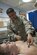 Tech. Sgt. Raul Salazar, the clinical NCOIC with the 386th Expeditionary Medical Group, preps a patient for an electrocardiography Aug. 4, 2016 at an undisclosed location in Southwest Asia.(U.S. Air Force photo by Master Sgt. Anika Jones/Released)