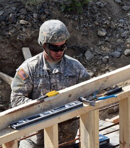 Soldiers with the 841st Engineer Battalion, U.S. Army Reserve complete several culverts on a tank firing range protect roads from floodwaters during Operation Resolute Castle on August 20, 2016 at Novo Selo Training Area, Bulgaria.  Completing these culverts increases the longevity of tank firing range roads.  Operation Resolute Castle, a wide-scale military construction operation through Eastern Europe, spans across Estonia, Hungary, Romania, and Bulgaria, and involves units from the U.S. Army, U.S. Army Reserve, Tennessee Army and Air National Guard, Mississippi National Guard, and Alabama Army National Guard.  (U.S. Army Photo by 1st Lt. Matthew Gilbert, 194th Engineer Brigade, Tennessee Army National Guard)