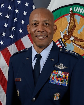 Lieutenant General Charles Q. Brown Jr.

 CENTCOM Deputy Commander

 General Brown was commissioned in 1984 as a distinguished graduate of the ROTC program at Texas Tech University. He has served in a variety of positions at the squadron and wing level, including an assignment to the U.S. Air Force Weapons School as an F-16 instructor. His notable staff tours include aide-de-camp to the Chief of Staff of the Air Force; Director, Secretary of the Air Force and Chief of Staff Executive Action Group; and Deputy Director, Operations, U.S. Central Command. He also served as a National Defense Fellow at the Institute for Defense Analyses, Alexandria, Va.

 General Brown has commanded a fighter squadron, the U.S. Air Force Weapons School, and two fighter wings.  Prior to his current assignment, he served as the Commander, U.S. Air Forces Central Command.

 The general is a command pilot with more than 2,900 flying hours, including 120 combat hours.
