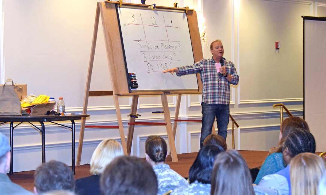 Comedian Steve Verret, keynote speaker at the 2015 Safety Day event, focused on improving safety awareness and practices during vehicle safety and suicide prevention discussions. Supervisors held additional discipline-specific training sessions to remind workers that “safety works, excuses don’t!” 