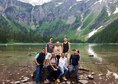 Airmen from the 916th Aerospace Medicine Squadron pose for a picture while on annual tour recently at Glacier National Park, Montana. (Courtesy photo)