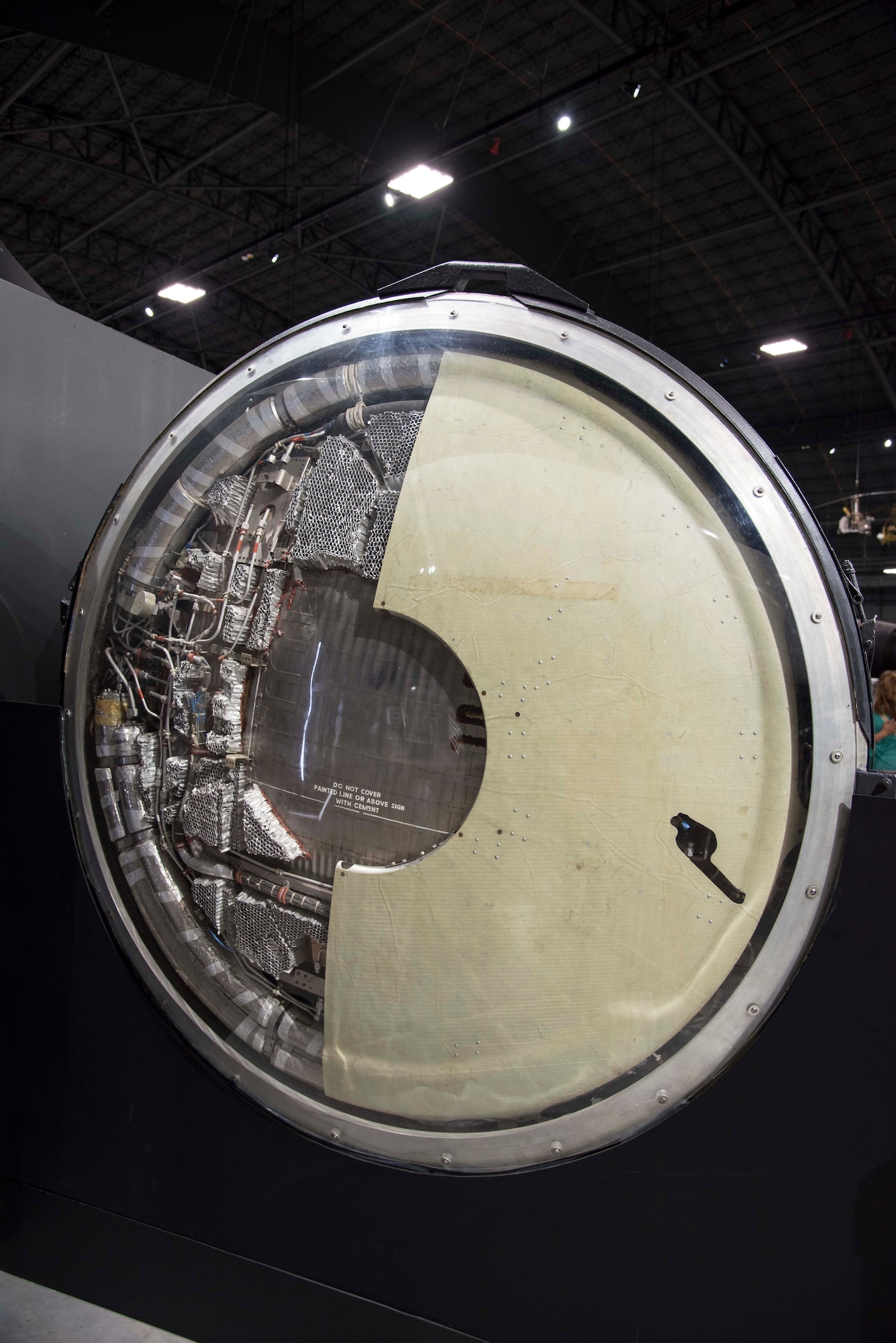 DAYTON, Ohio -- Mercury spacecraft in the Space Gallery at the National Museum of the United States Air Force. (U.S. Air Force photo) 

