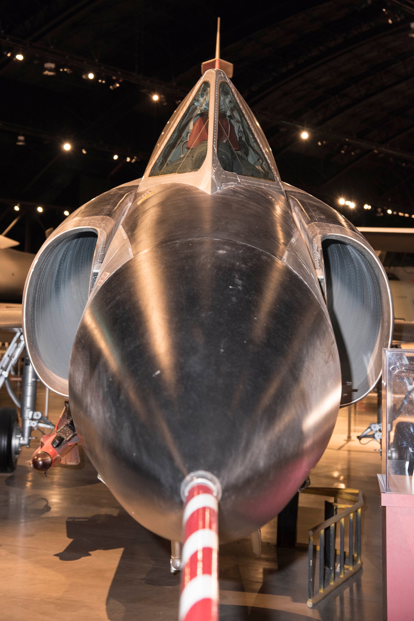 DAYTON, Ohio -- Convair F-102A Delta Dagger in the Cold War Gallery at the National Museum of the United States Air Force (U.S. Air Force photo by Ken LaRock)
