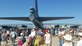 A 307th Bomb Wing B-52H Stratofortress sits as one of the main attractions during the Slovak International Air Fest, Aug. 27, 2016, Sliač, Slovakia. The Reserve B-52 was the only U.S. representative during the air show, which hosts aerial demonstrations and displays from across Europe and Asia. (U.S. Air Force photo by Master Sgt. Andrew Branning/Released)