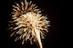 The postponed Independence Day celebration featured fireworks at the end of the night, Aug. 26, 2016, at Seymour Johnson Air Force Base, North Carolina. More than 200 members of Team Seymour attended the event. (U.S. Air Force photo by Airman Shawna L. Keyes)