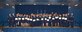 Student and staff from Airman leadership school class 16-8 gather on stage to celebrate the completion of the first blended learning course, here, Aug. 26, 2016, at the I.G. Brown Training and Education Center in Louisville, Tenn. Blended learning is a facilitated online version of ALS combining distance learning and the in-residence professional miltiary education to better serve the needs of reserve force Airman and the Air Force. (U.S. Air National Guard photo by Master Sgt. Jerry D. Harlan/Released)