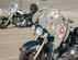 A jacket draped over a motorcycle bears patches from numerous Air Force squadrons Aug. 26, 2016 at Holloman Air Force Base, N.M. The 49th Wing Safety office hosts a ride every year to promote safe habits and improve riders’ skills. (U.S. Air Force photo by Airman 1st Class Randahl J. Jenson) 