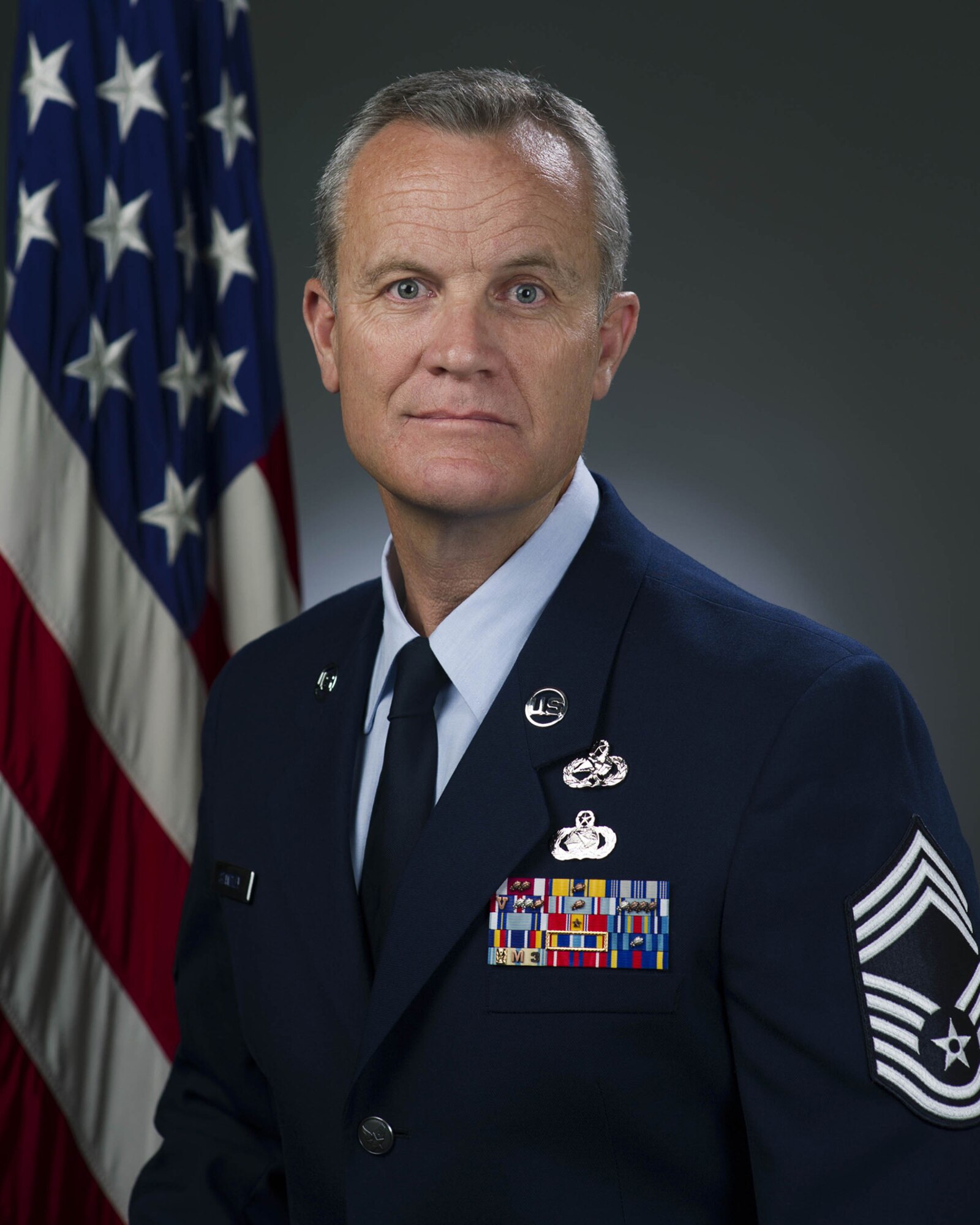 Chief Master Sgt. James E. Standley, 349th Maintenance Group Superintendent