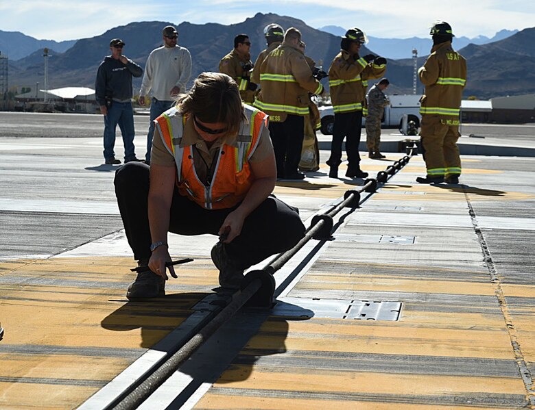 NTTR/RSS certifies arresting system > Air Combat Command > Article Display