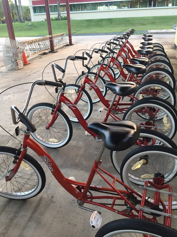 Veterans that reside at La Casa del Veterano (House of Veterans) received a generous donation of bicycles from the Amgen Veterans Employee Network (AVEN) on November 30.