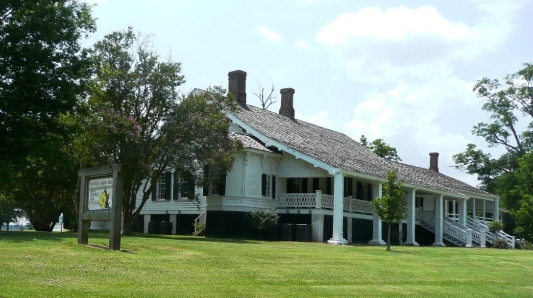 Thousands of Union soldiers marched past Winter Quarters Plantation, the country home of Dr. Haller Nutt, which still graces the banks of Lake St. Joseph.