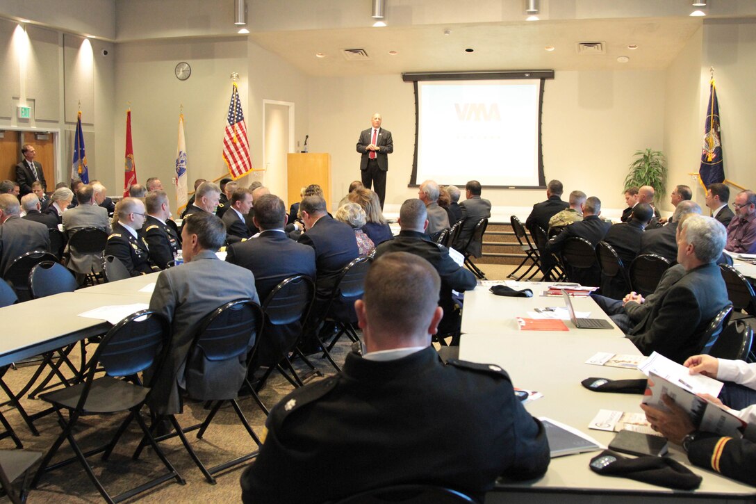 76th Division Operational Response (OR) Commanding General, Maj. Gen. Ricky Waddell, and 76th Division OR Chief of Staff, Col. Doug Cherry participate in the first annual Utah Military Community Support Conference November 18 at the state capital office building.  The conference brings together Utah’s military leaders and community support advocates to advance the common purpose of installation and mission excellence through effective community engagement and support. Program topics included state military affairs, defense economic impacts, senior military unit and mission overviews, a moderated community support panel, and a keynote lunch presentation.