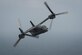 A CV-22 Osprey tiltrotor aircraft assigned to the 8th Special Operations Squadron flies over the Gulf of Mexico during a training mission, Nov. 30, 2016. The Osprey combines the vertical takeoff, landing and hover capabilities of a helicopter with the long-range, fuel efficient and speed characteristics of a turboprop aircraft. (U.S. Air Force photo by Airman 1st Class Joseph Pick)