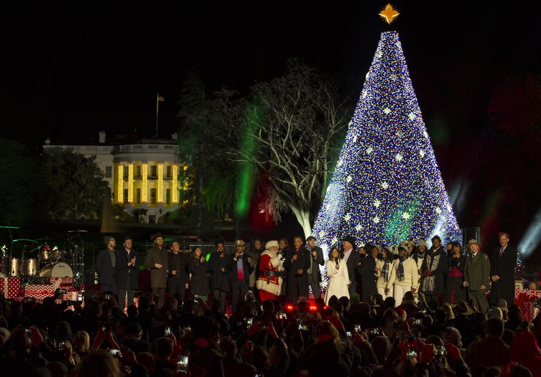 AF Band creates holiday music for National Tree lighting > Joint Base