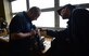 Daniel Laher and Jeffrey Yeargan, special purpose vehicle technicians assigned to the 28th Logistics Readiness Squadron, disassemble and inspect a hydraulic pump at Ellsworth Air Force Base, S.D., Nov. 29, 2016. Vehicle management flight Airmen inspect and repair all government vehicles on base, to include police cruisers to snow plows used to clear the flight line. (U.S. Air Force photo by Airman 1st Class James L. Miller)