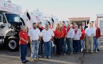 DTOS Custodial District Support Team members stop for a photo during a three-day simulation exercise held at Black Butte Lake near Orland, California in mid-November. This all-volunteer team is composed of U.S. Army Corps of Engineers employees who deploy to significant man-made and natural disaster sites and provide a platform for critical operations and communications.